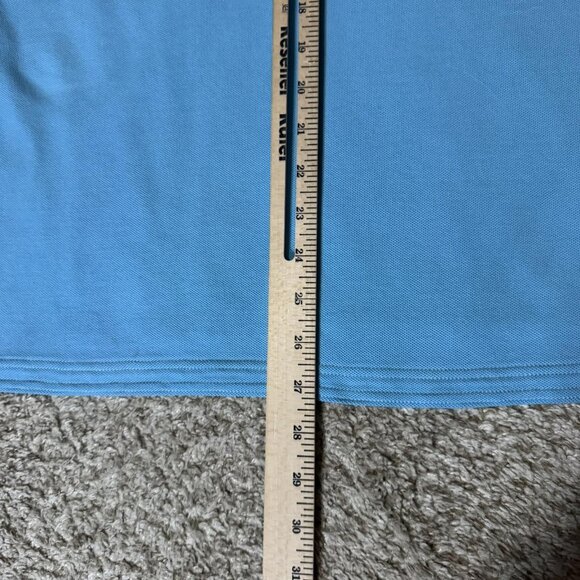 Tommy Bahama Polo Shirt Mens Extra Large Blue IslandZone Supima Marlin Logo - Picture 8 of 8